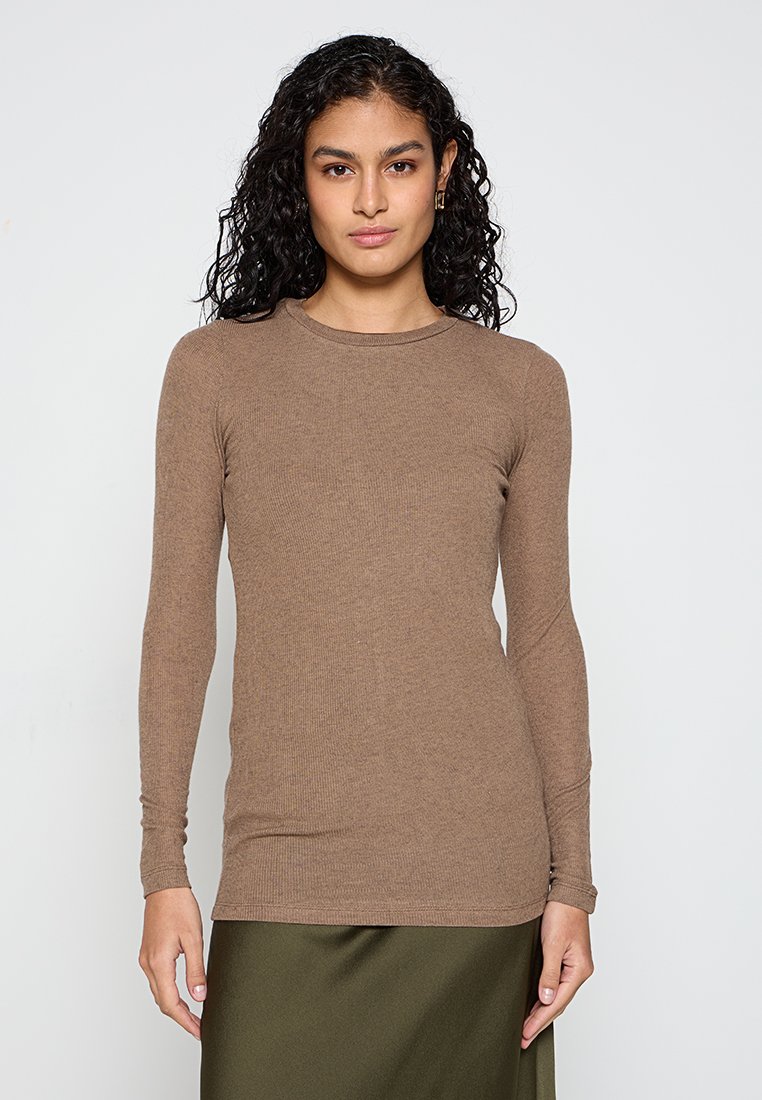 Bruuns Bazaar Longsleeve lichtbruin Bruuns Bazaar Longsleeve lichtbruin