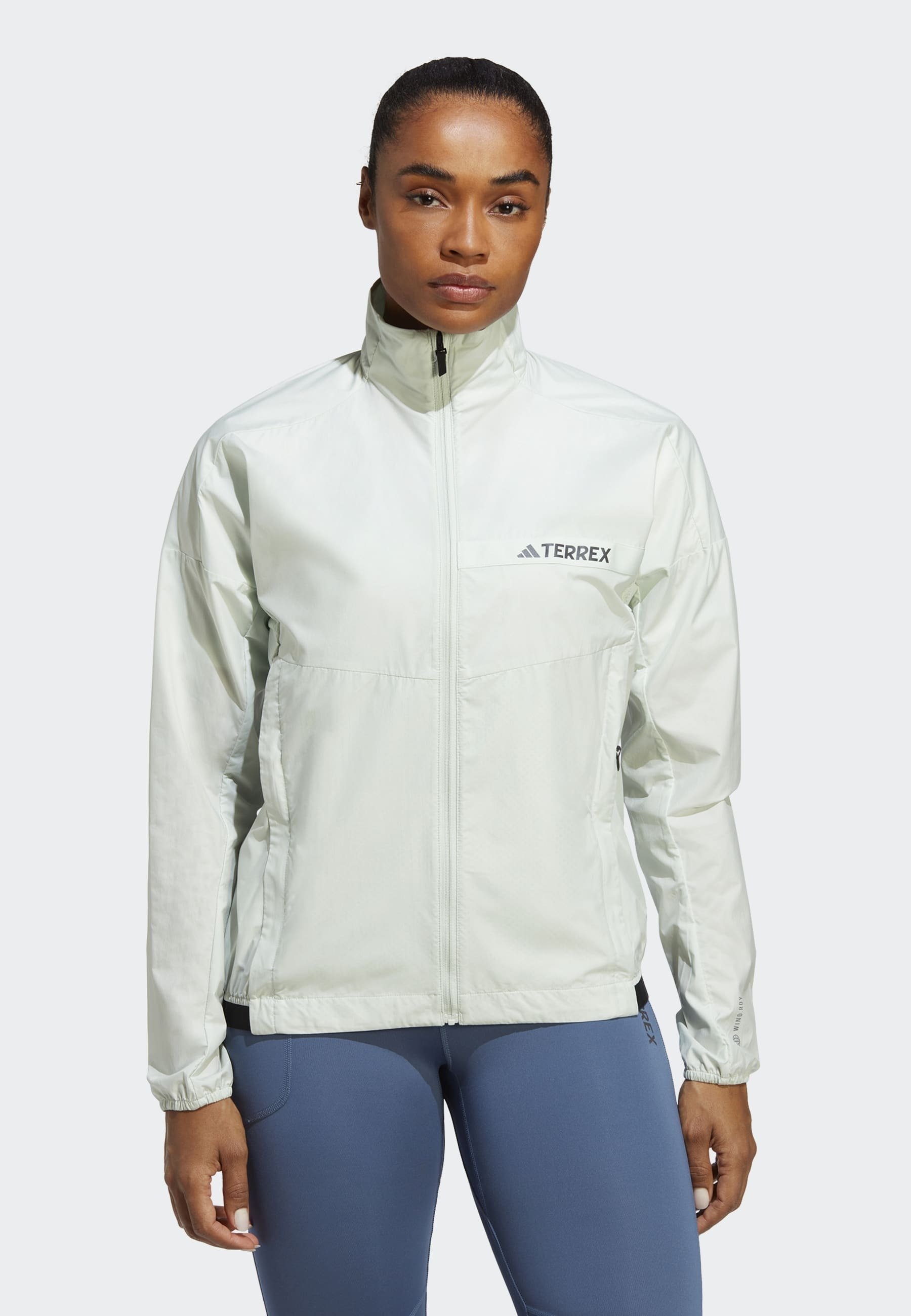 adidas windbreaker weiß grün