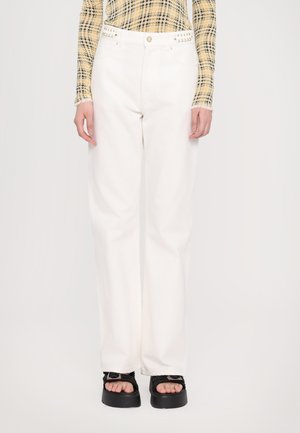 Rabanne Jeans a sigaretta - off white denim