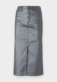 OBJNAYA COATED NOOS - Uska suknja - grey