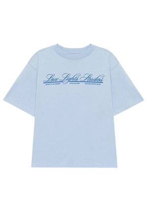 LOW LIGHTS STUDIOS® NATIONAL - T-shirts med print - sky blue
