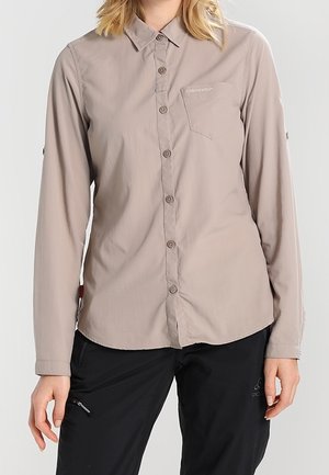 Overhemdblouse - khaki