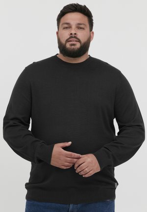 BT LARS - Strickpullover - black