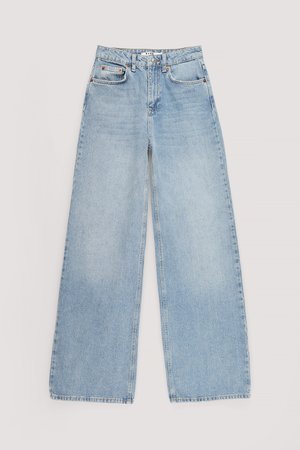 Flared jeans - light blue