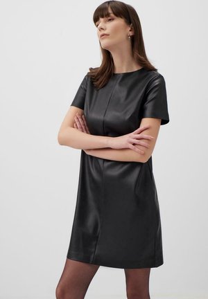 Jimmy Key CREW NECK SHORT SLEEVE MINI - Vestito casual - black