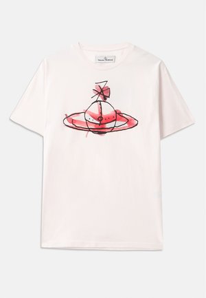DRAWN ORB CLASSIC UNISEX - T-shirt imprimé - blush