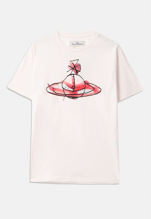 DRAWN ORB CLASSIC UNISEX - Print T-shirt - blush2