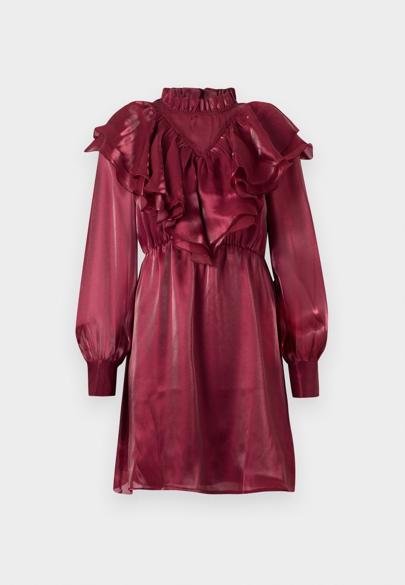 YAS Cocktailjurk bordeauxrood