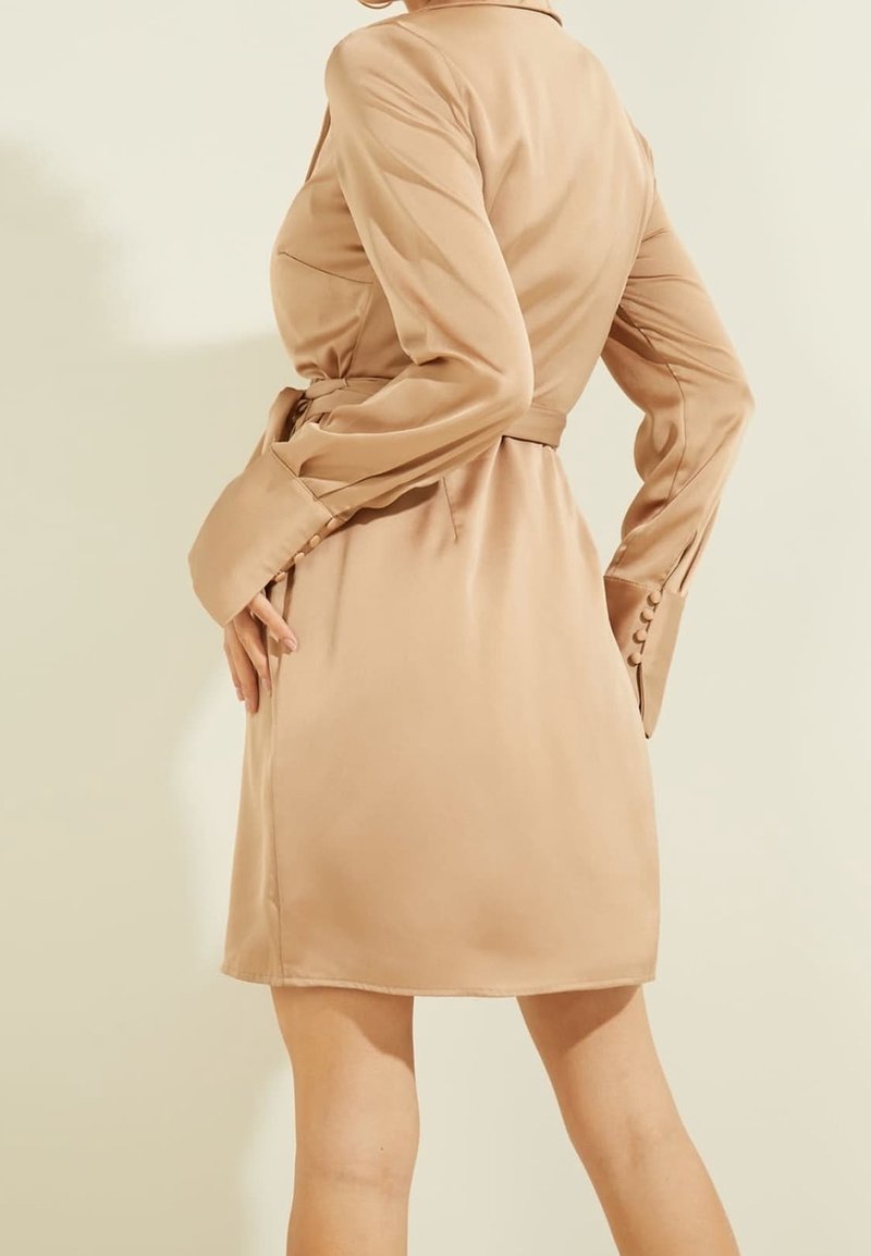 guess jersey dress - light pink tamu-gameday