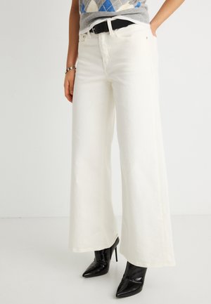 728 HIGH RISE - Wide leg - ecru now