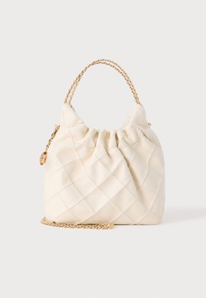 Tory Burch, FLEMING MINI HOBO - Kabelka - off-white