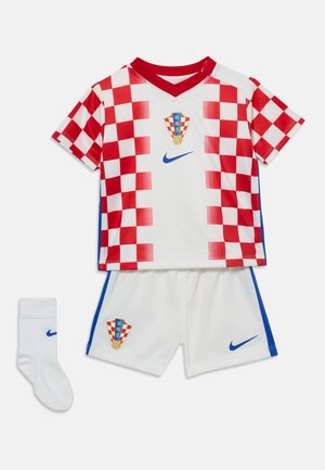 Nike Performance, CROATIA INFANTS KIT STADIUM HOME UNISEX SET - Maillot de foot - white/red