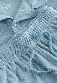 Next SHORT SLEEVE  SET  - REGULAR FIT - Tepláky - mineral blue