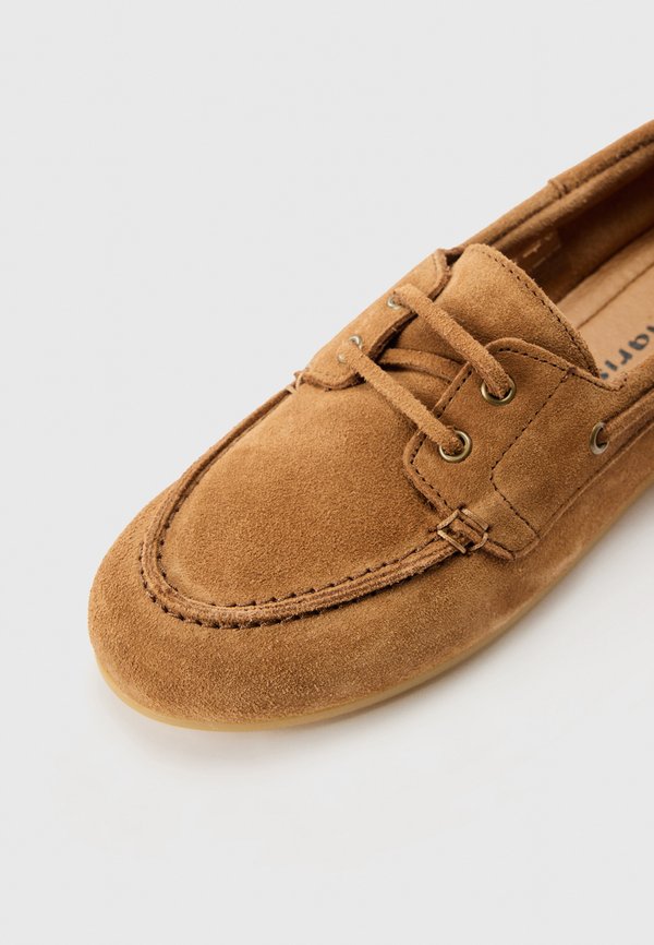 Boat shoes - cognac2
