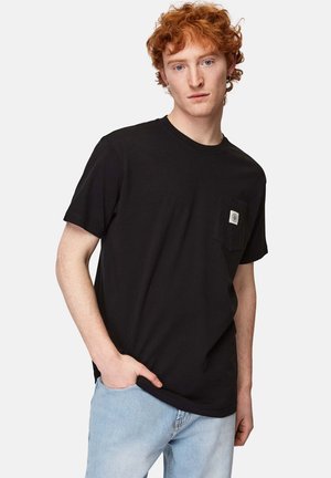 Honesty Rules POCKET UNISEX - T-shirts basic - black