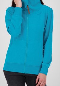 alife & kickin Sudadera con cremallera - mottled blue