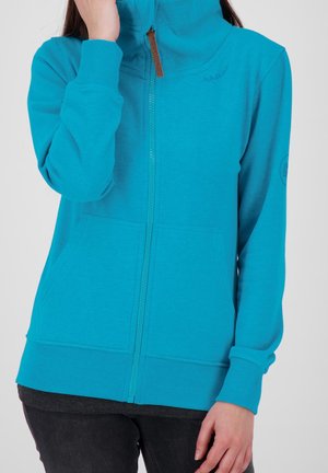 Sweatjakke - mottled blue