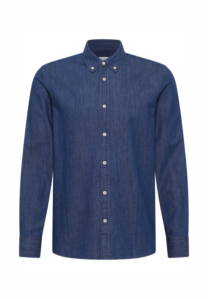 mustang Overhemd blauw denim/bluedenim