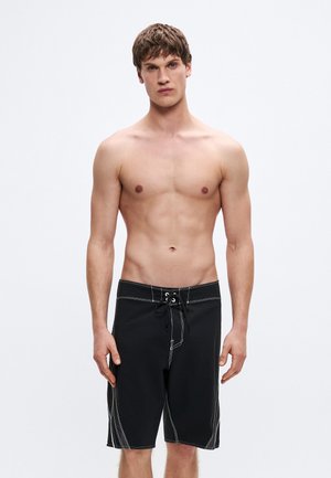 FLUID PRO - Μαγιό σορτς - black/white