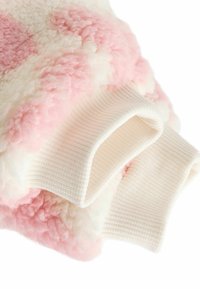 Next COSY REGULAR FIT - Fleecejakke - white pink heart print