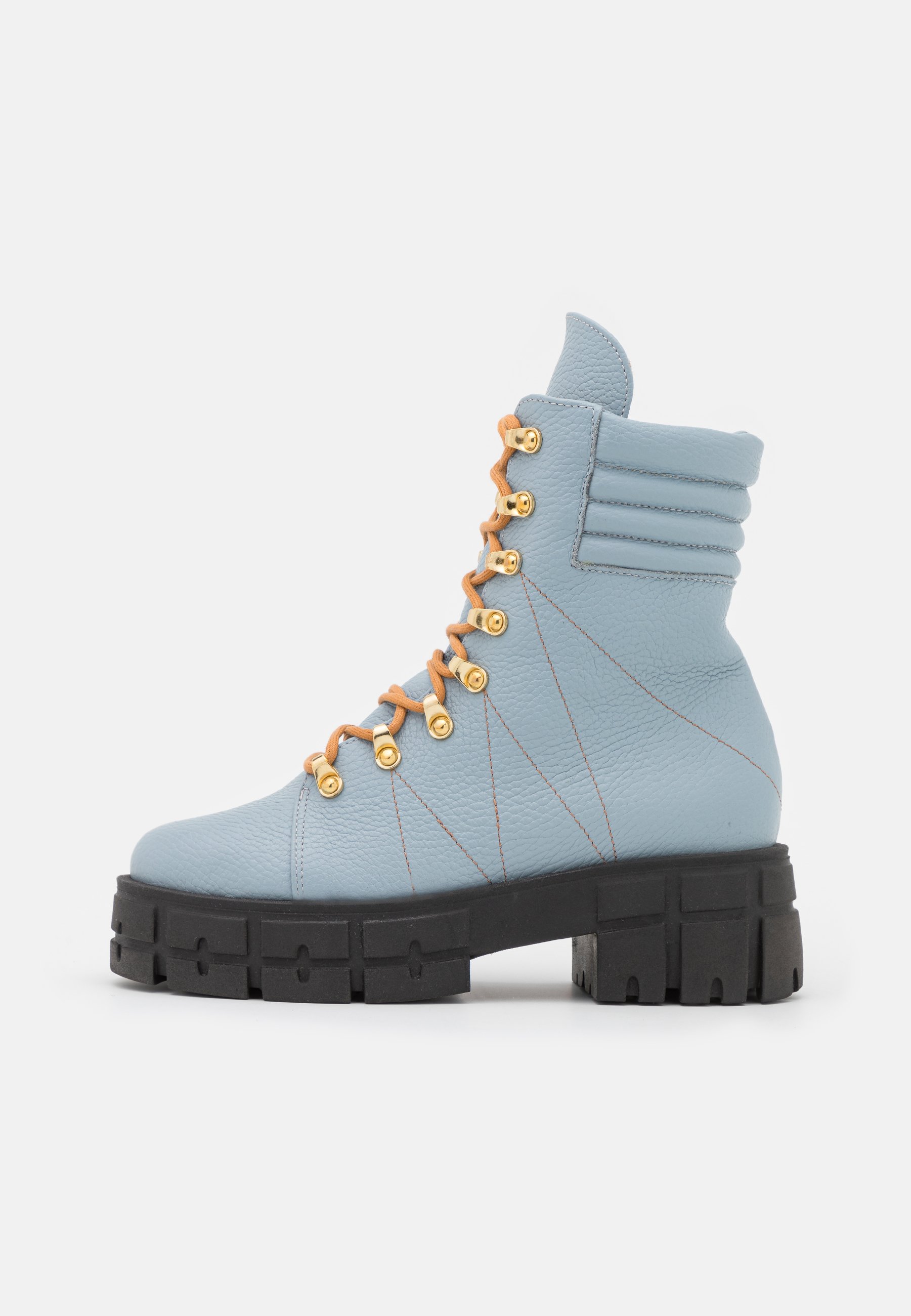 L37 IN THIS LIFE - Enkellaarsjes met plateauzool - blue/blauw - Zalando.nl