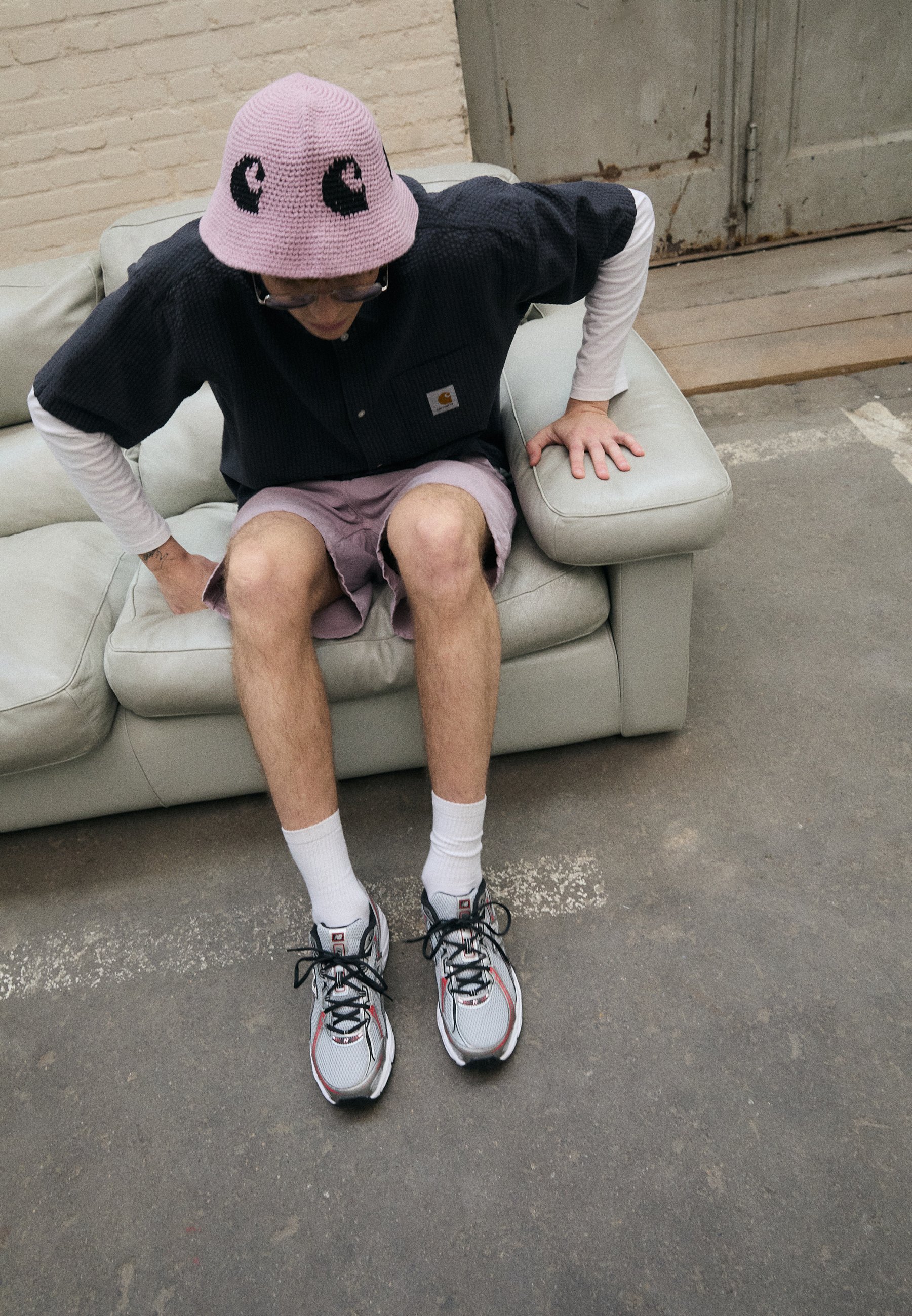 Carhartt WIP CANE HAT UNISEX - Hat - hortensia/black/pink
