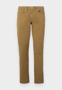 TAPERED FIT - Slim fit jeans - tan