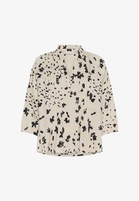 Selectat, black dot flower print