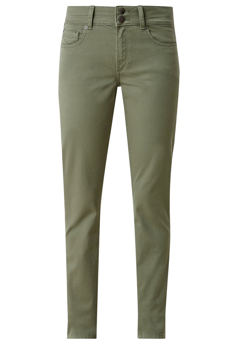 QS Slim fit jeans donkergroen QS Slim fit jeans donkergroen