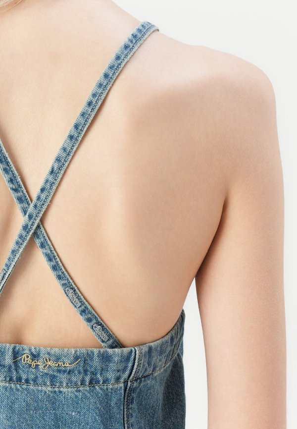 ELODIE - Denim dress - denim2