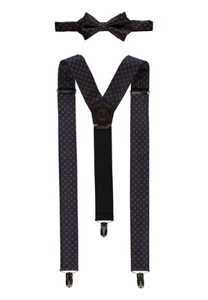 LERROS SET - Gürtel business - navy
