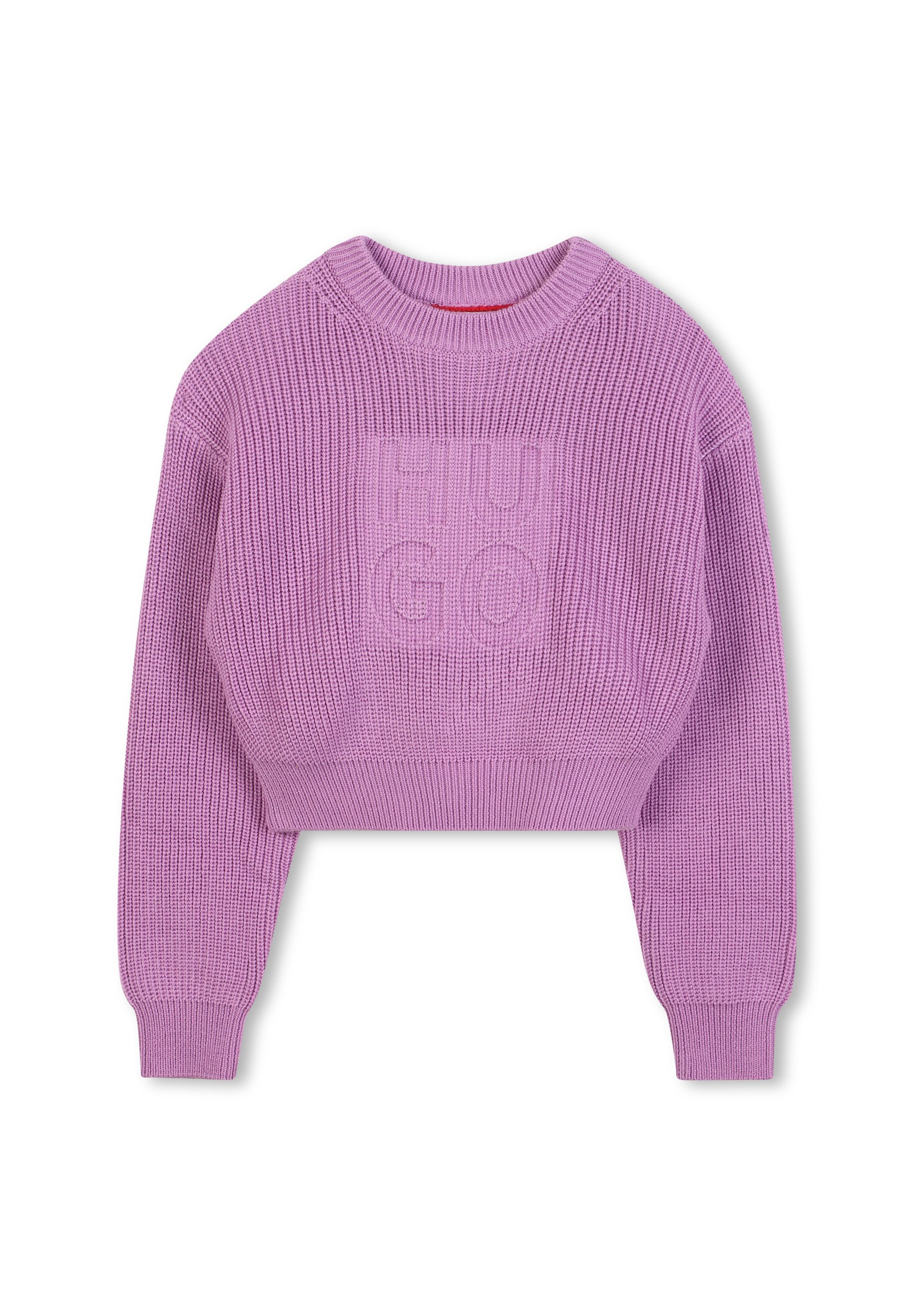 HUGO Kids Pullover violine/violet