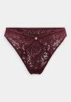 BRIEF THONG REGULAR LYDIA - Stringit - dark dusty red