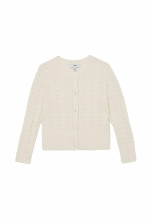 POINTELLE - Cardigan - ivory