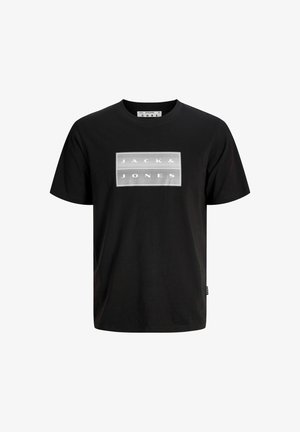 Jack & Jones, T-SHIRT PLUS SIZE LOGO T-SHIRT - T-Shirt print - black