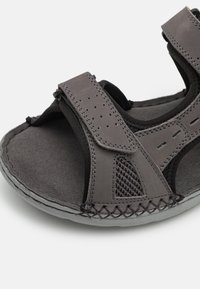 Pier One LEATHER - Sandales de randonnée - grey