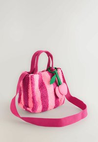 Next BORG CROSS-BODY - Käsilaukku - red pink stripe