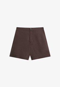 Selected, mottled dark brown
