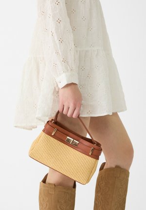 CONTRAST - Handbag - camel