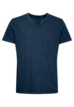 Blend, BHASTON SPLIT NECK - Βασικό μπλουζάκι - dress blues