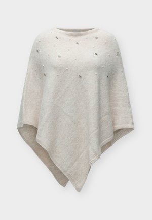 VILA, VIMISA PONCHO/KA - Пелерина - natural / pearls