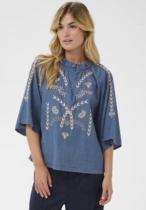 ONAYASZ  - Blúzka - medium blue denim