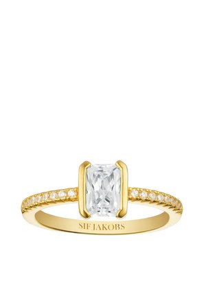 ROCCANOVA PICCOLO - Ringe - white and gold coloured