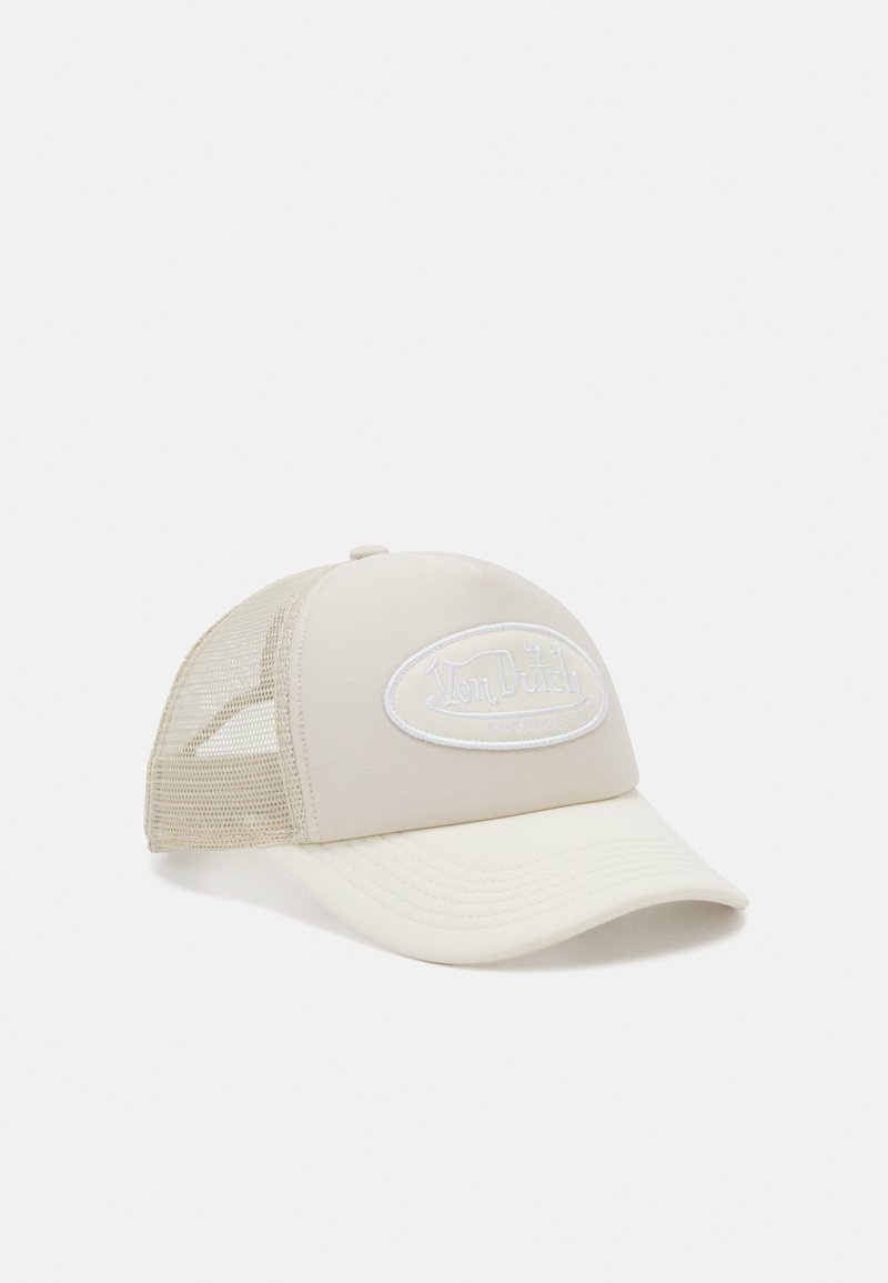 Von Dutch - TRUCKER TAMPA UNISEX - Kepuraitė - beige/cream, Padidinti