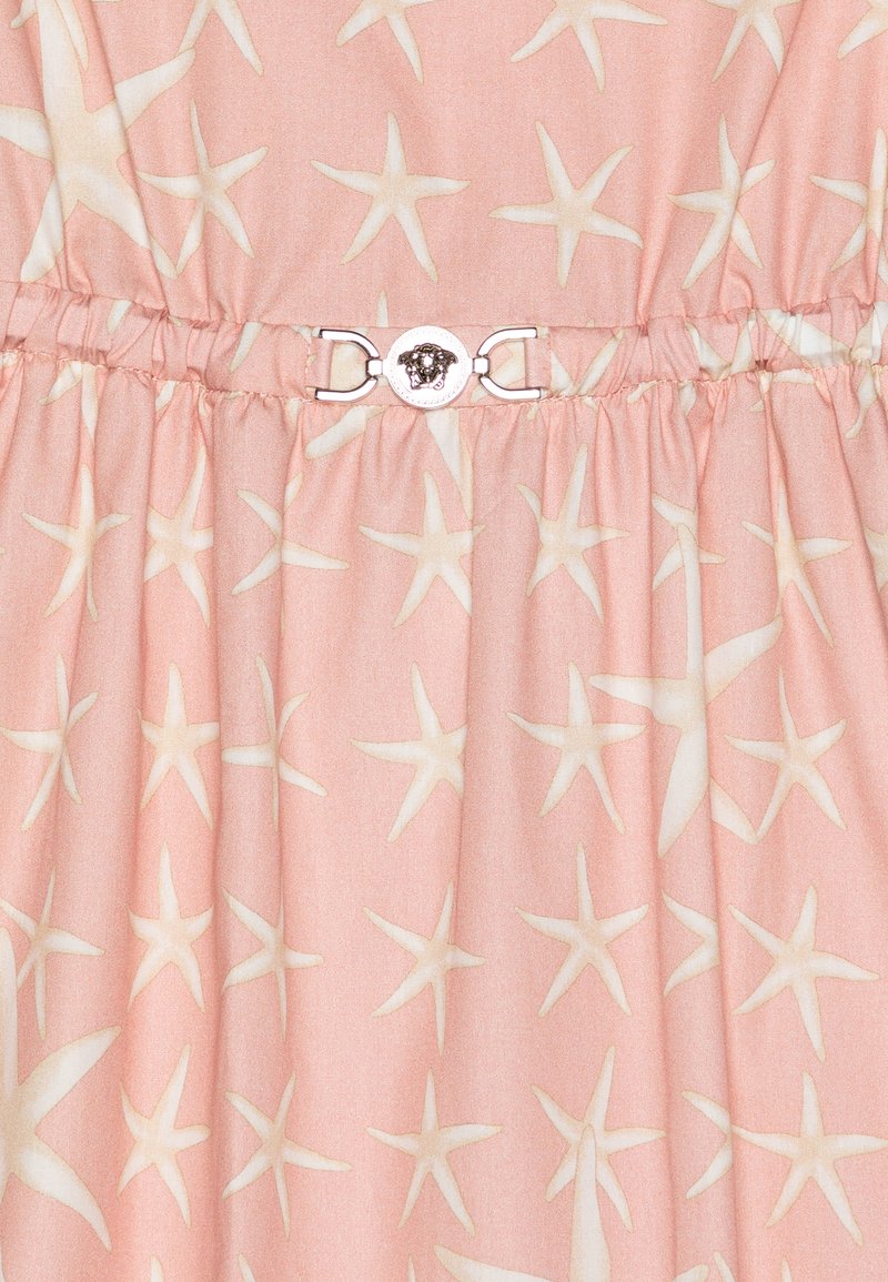 glitter ruffle dress Callie Lyrca Mini Dress - Fuschia main image 0
