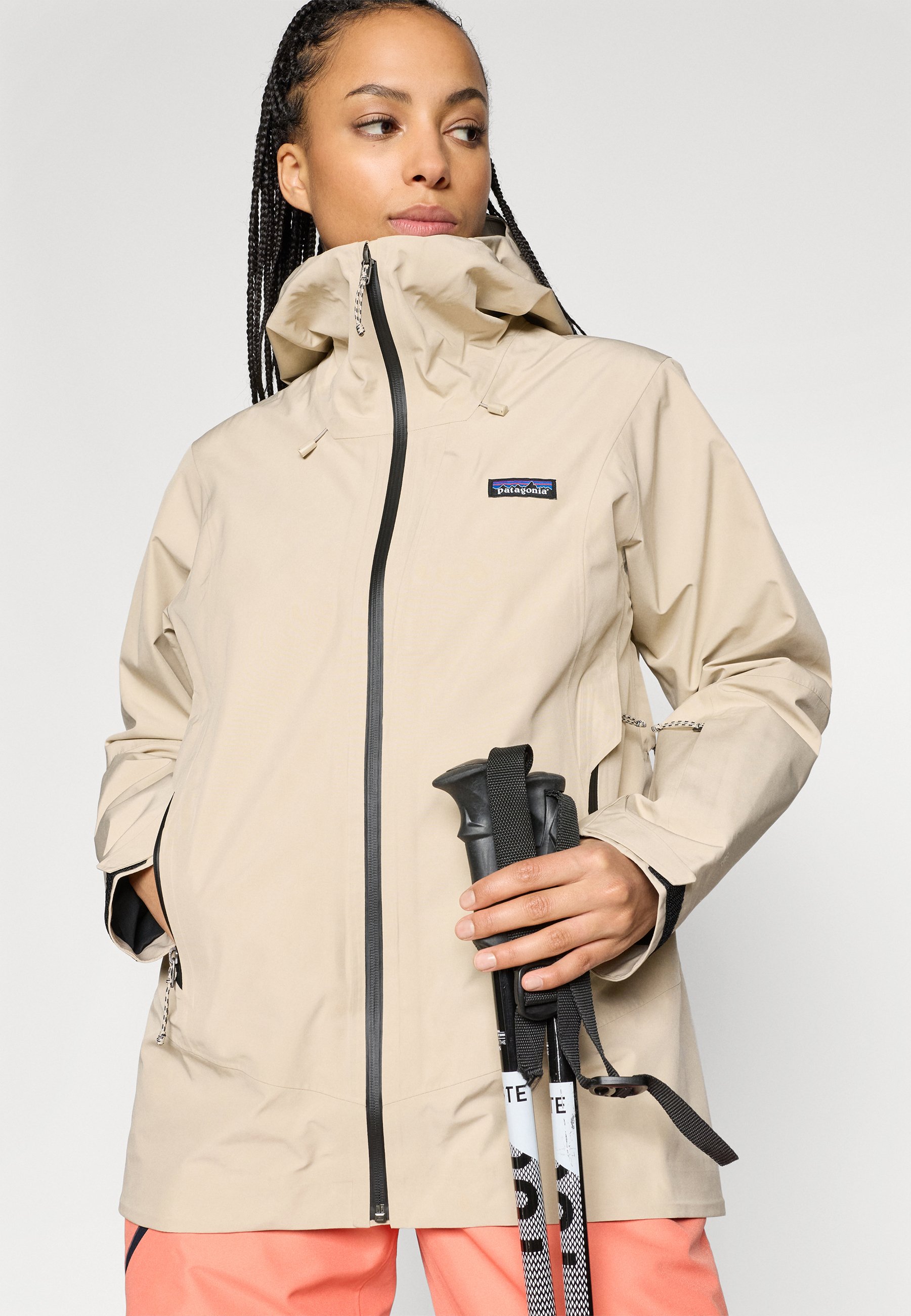 Patagonia STORM SHIFT - Ski jacket - oar tan/beige - Zalando.ie