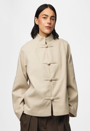 Pieces JACKET PCAIKEN - Veste légère - greige