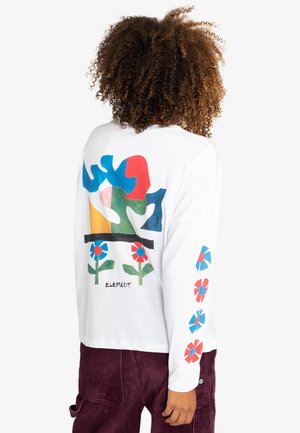 Long sleeved top - optic white