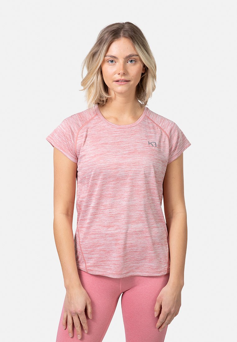 Kari Traa Sport T-shirt donkerroze