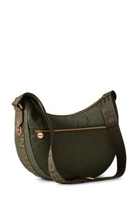 Borbonese LUNA MIDDLE CON ZIP - Sac bandoulière - military green